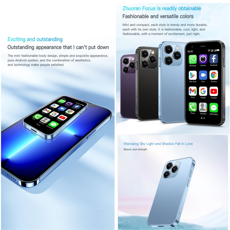 3.0 inch Android 8.1 MTK6580 Quad Core up to 1.3GHz, Bluetooth, WiFi, GPS, Network: 3G, Dual SIM, SOYES XS15 3.0 inch Android 8.1 MTK6580 Quad Core up to 1.3GHz, Bluetooth, WiFi, GPS, Network: 3G, Dual SIM, SOYES XS15